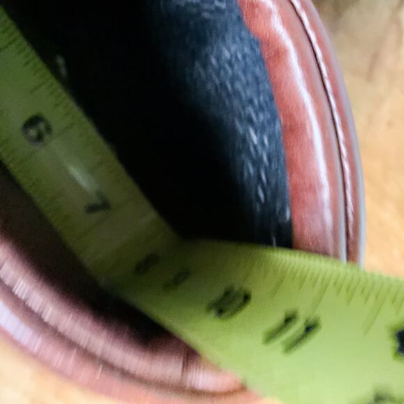 RARE VTG Timberland Oxblood Leather Alpine Size 5 M Woman Italy Hiking Boots - Picture 14 of 15